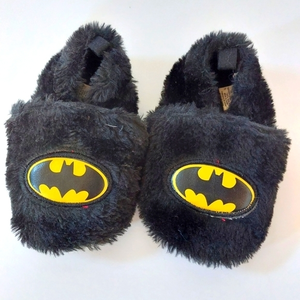 Batman Slippers Size 9-12 Months Infant Bedtime‎ Shoes Never Used